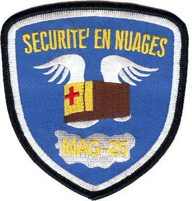 Officially Licensed USMC Marine Aircraft Group MAG 25 Patch