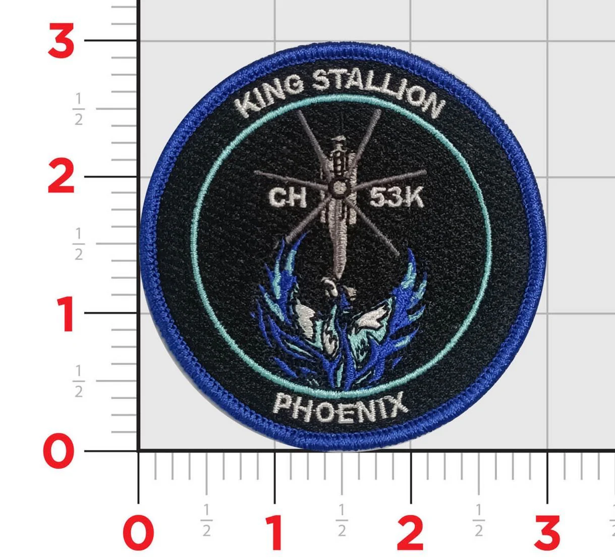 Official HMHT-302 Phoenix CH-53 King Stallion Shoulder Patches