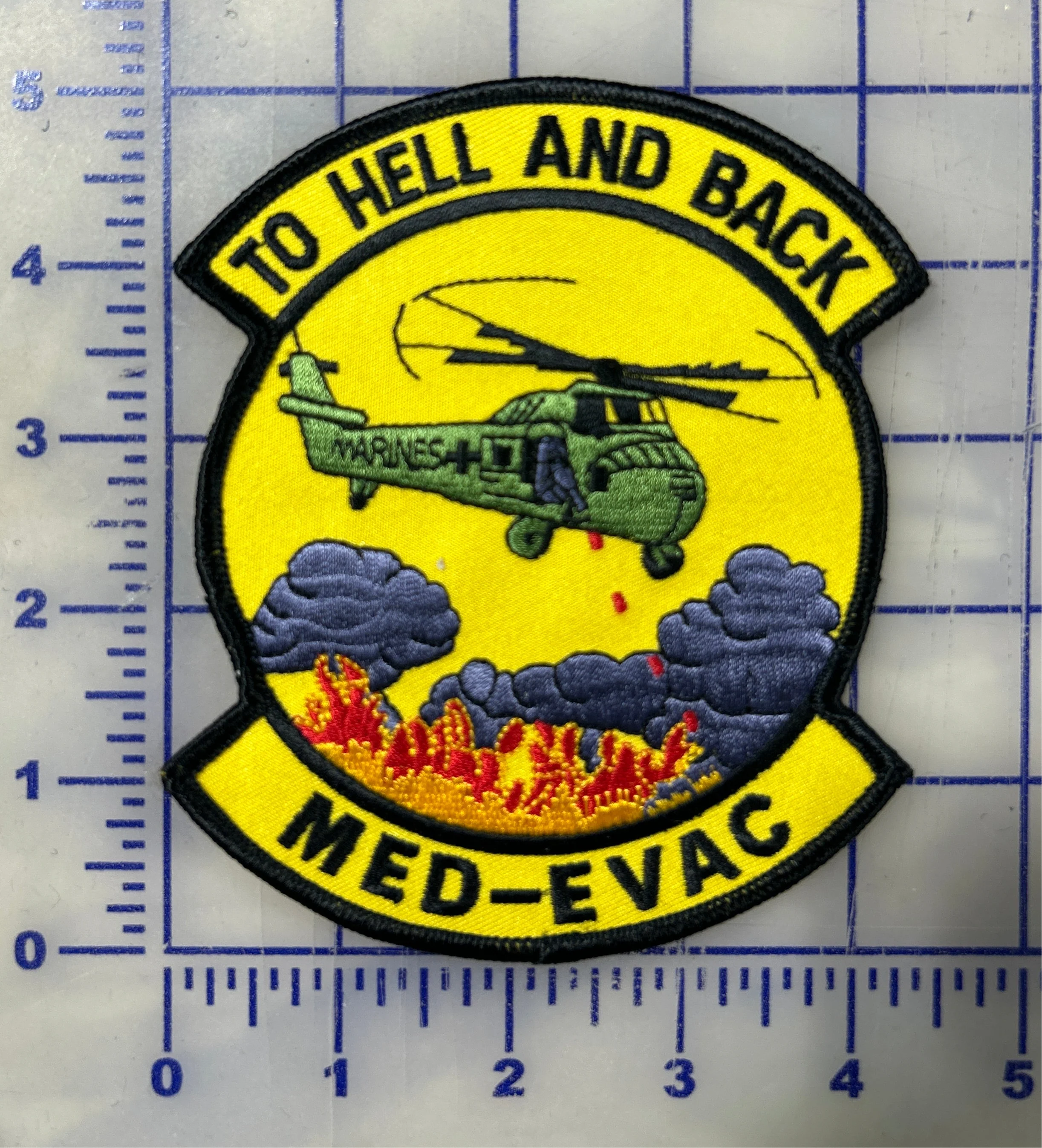 To Hell and Back Med Evac UH-34D Patch