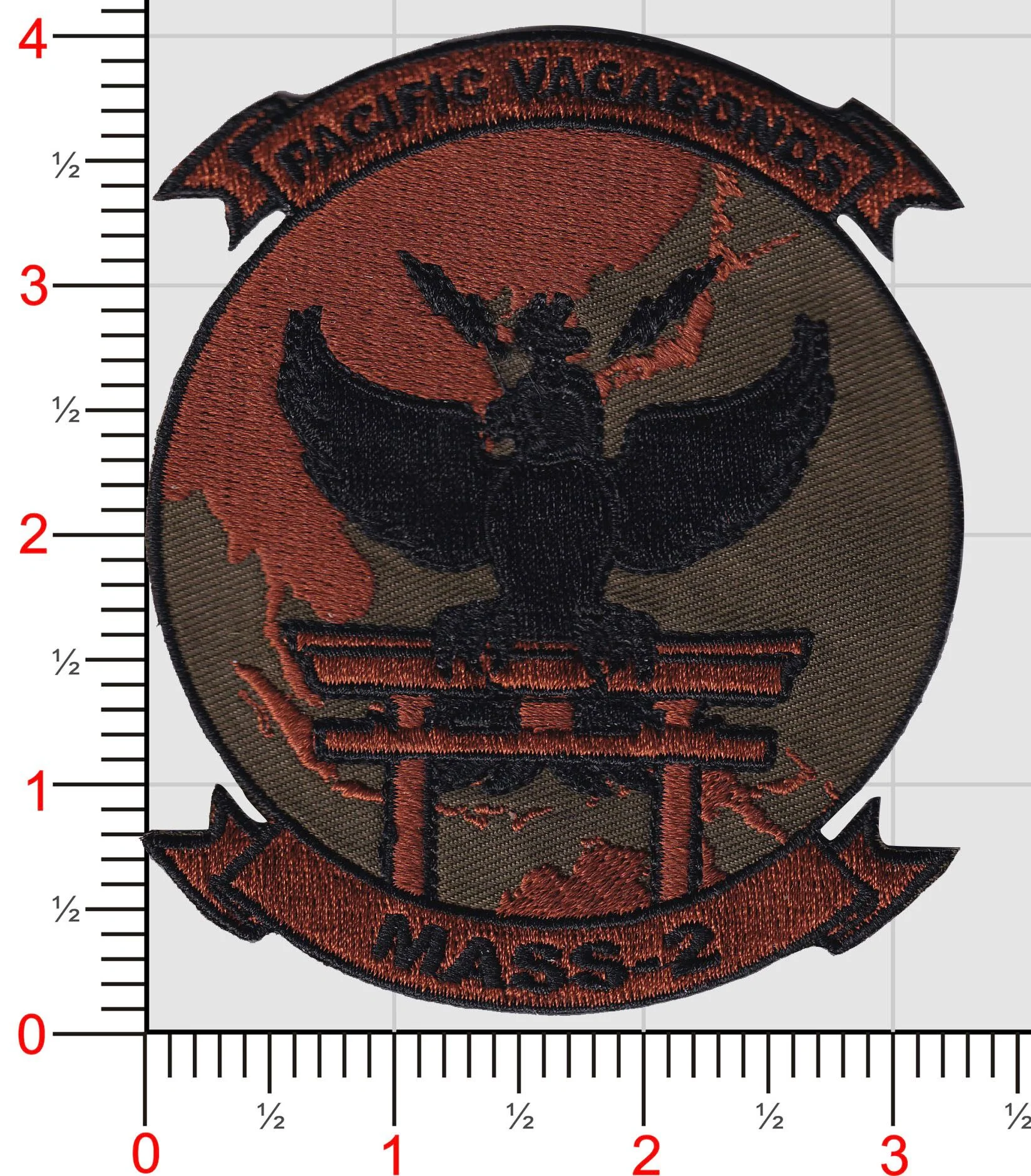 Officially Licensed MASS-2 Pacific Vagabonds 2019 Patch