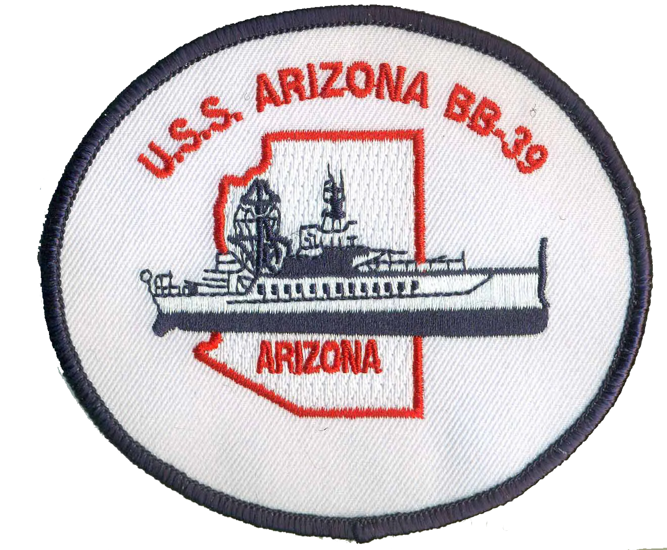 USS Arizona BB-39 Patch