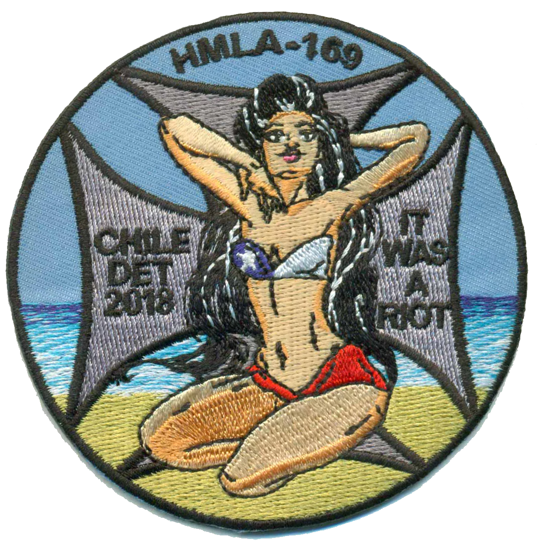 Official HMLA-169 Vipers Chilean DET Patch