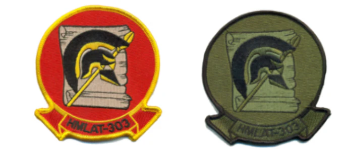 Officially Licensed USMC HMLAT-303 Atlas Original Patch