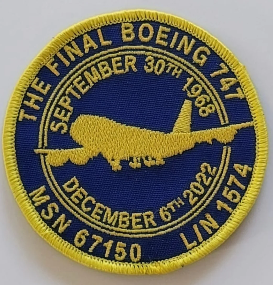 Atlas/Boeing Final 747 Patch