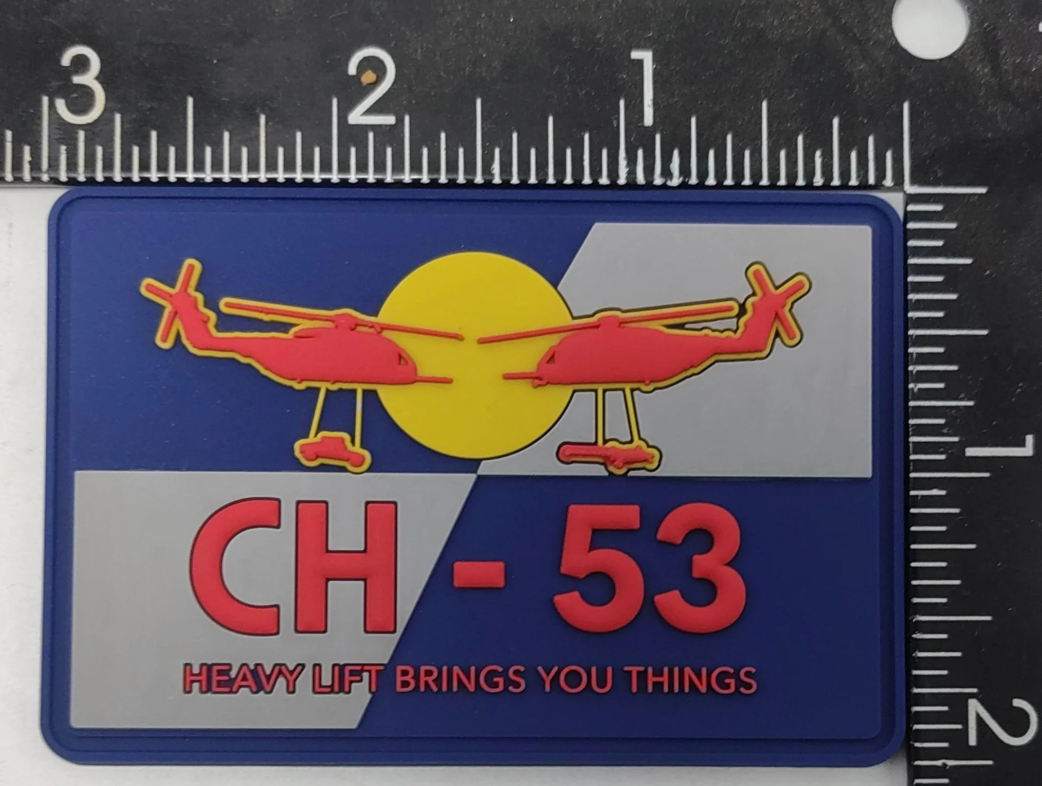 CH-53 Heavy Lift Brings You Things PVC Patch