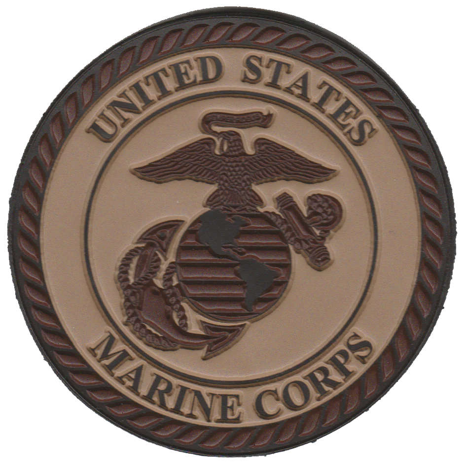 Officially Licensed USMC EGA PVC Patch