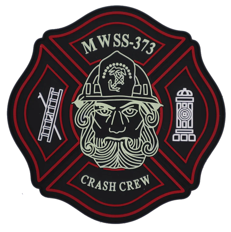 Official MWSS-373 Smoke Eaters Patches
