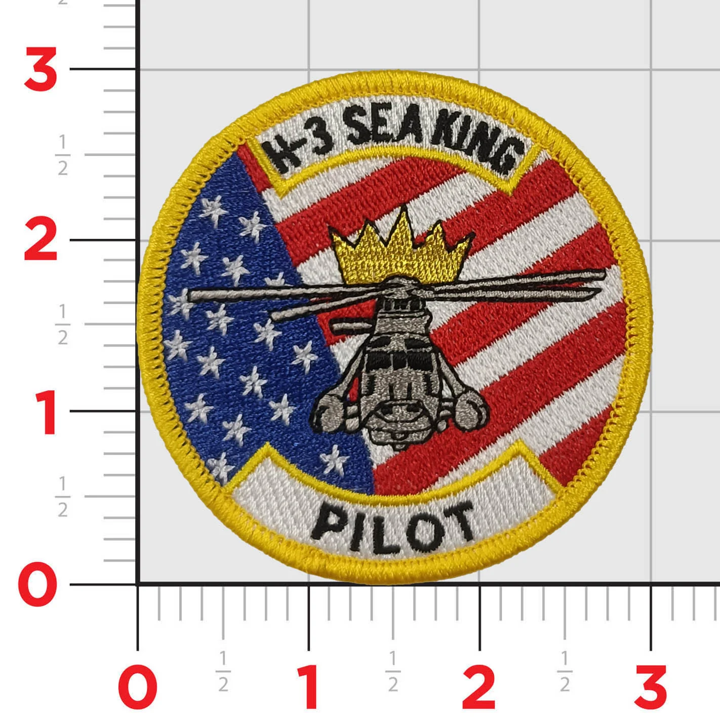 H-3 Sea King Patches