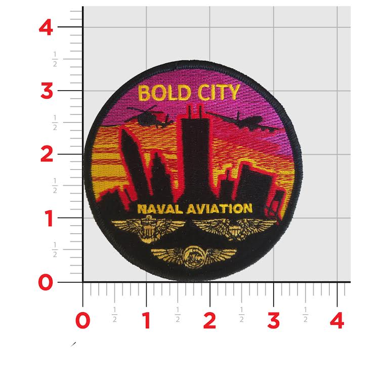 Official US Navy NAS Jacksonville Bold City Patch