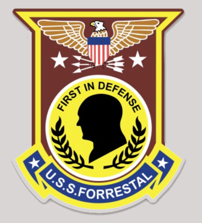 USS Forrestal CV-59 Sticker