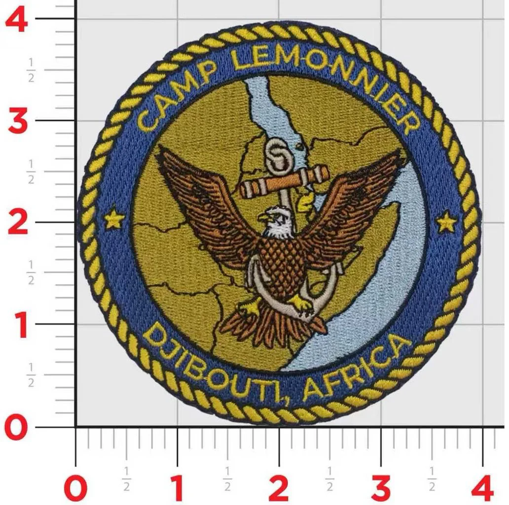 Officially Licensed USMC Camp Lemonnier Patch