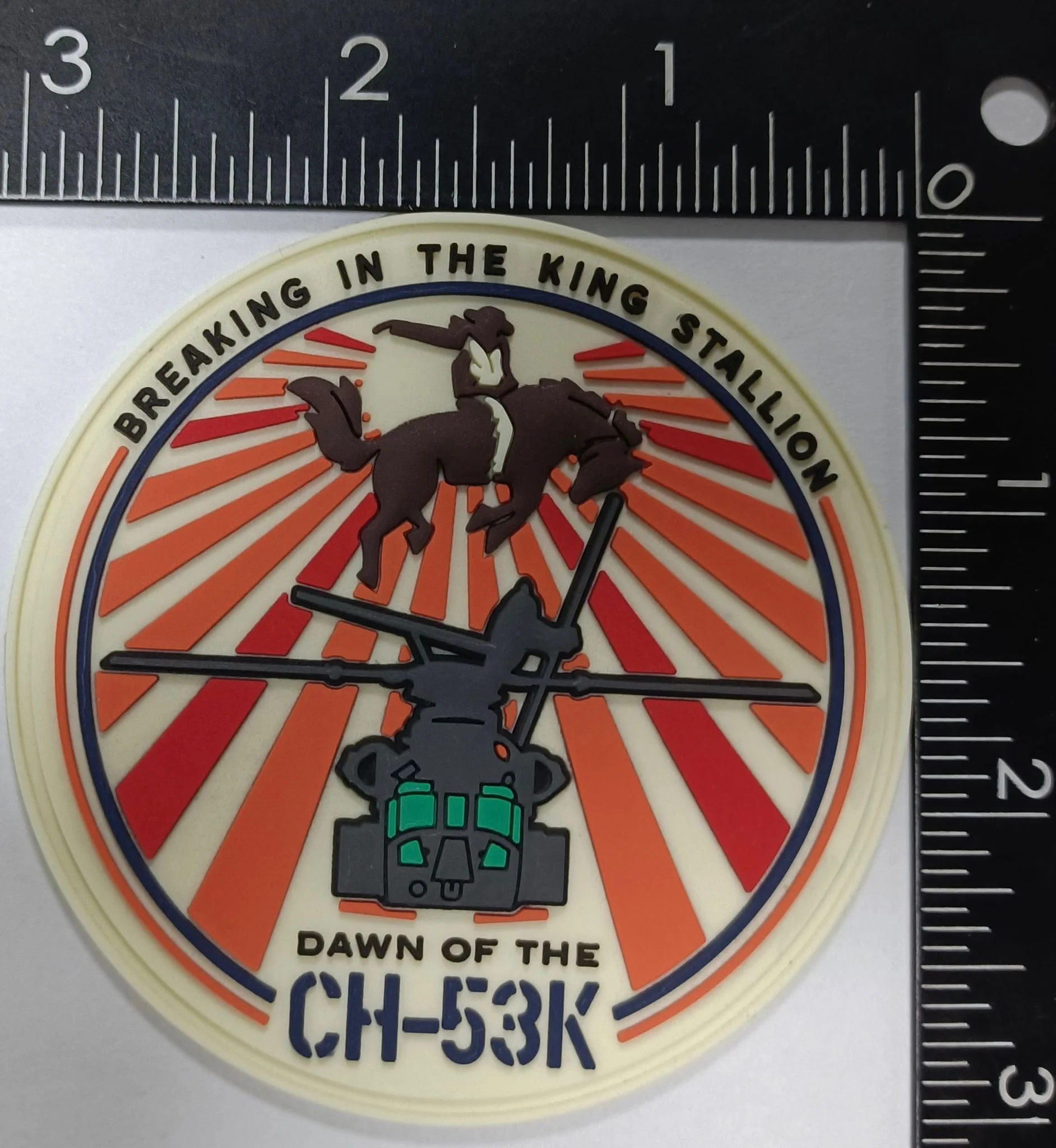 Official CH-53K King Stallion PVC Shoulder Patch