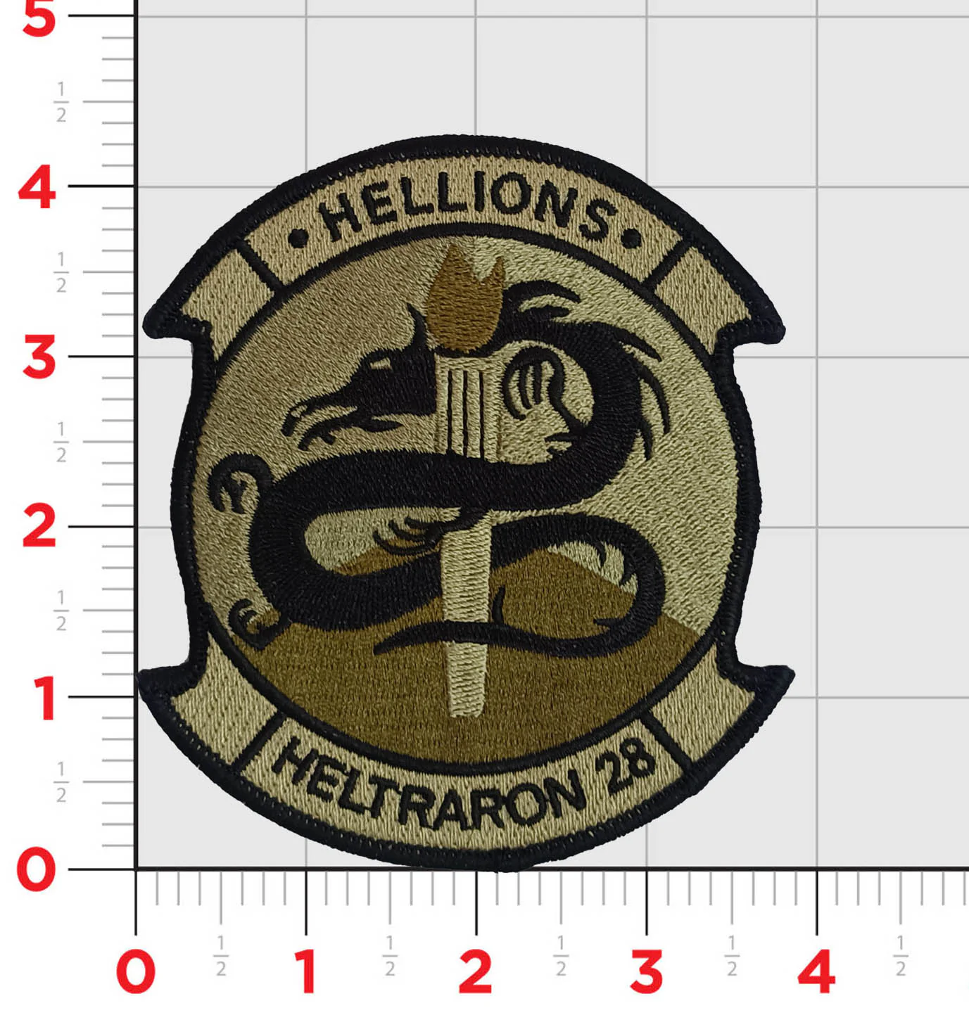 Officially Licensed US Navy HT-28 Hellions Patch