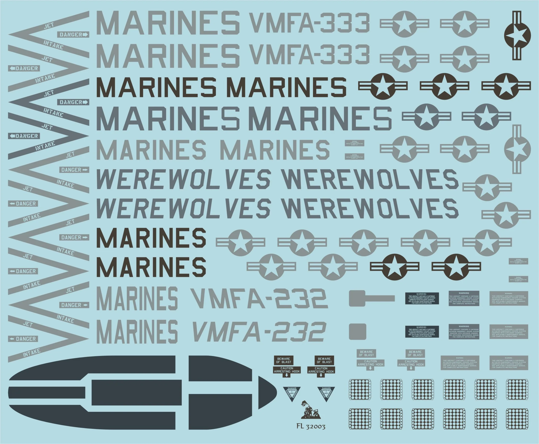 1/32 Scale 'Hornets Swarm' US Marine Corps F/A-18A/C in Combat Part I