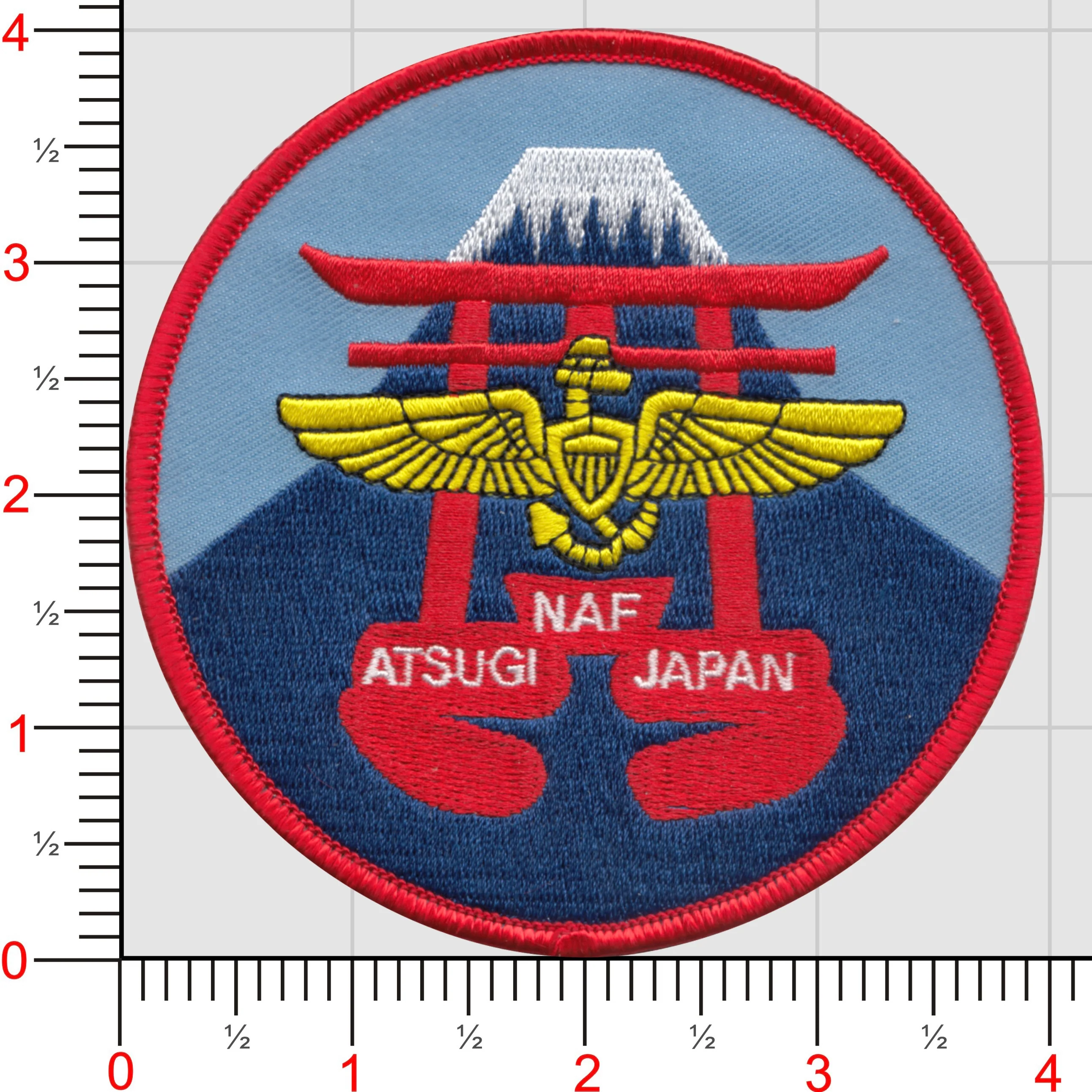 Officially Licensed US Navy NAF Atsugi Patch