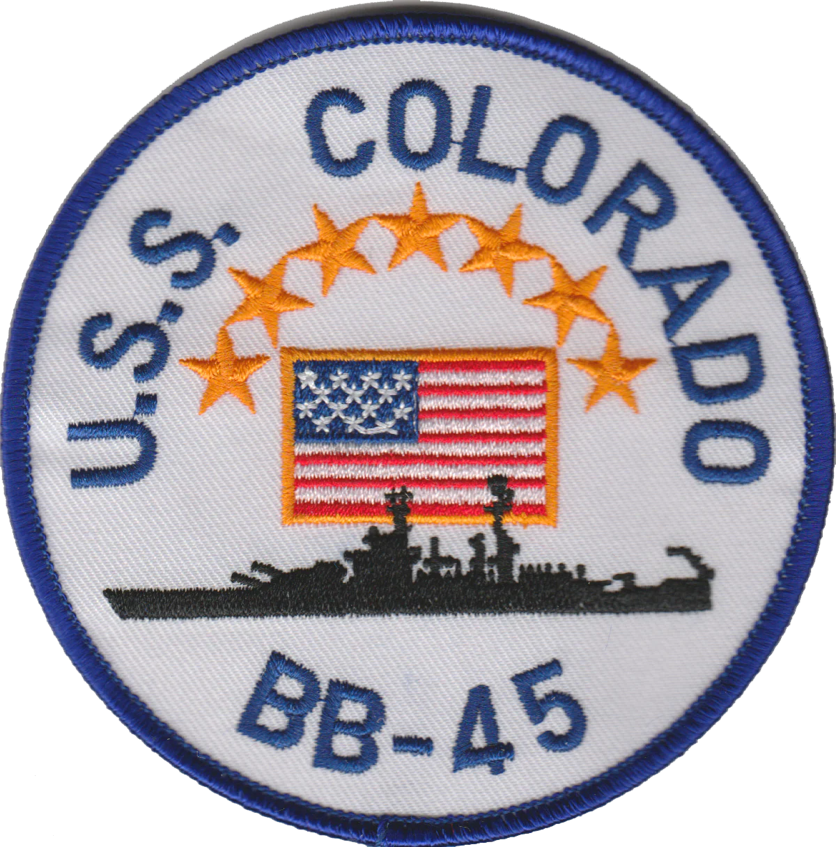 USS Colorado  BB-45 Patch
