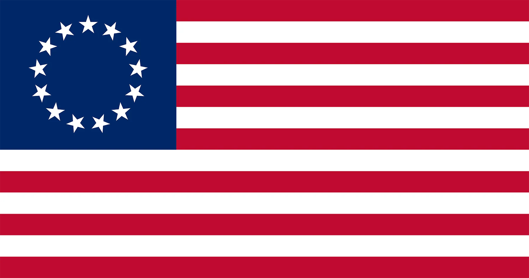 Betsy Ross Flag Sticker