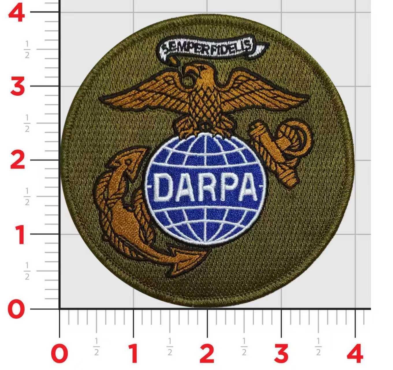 Officially Licensed USMC Darpa Patch