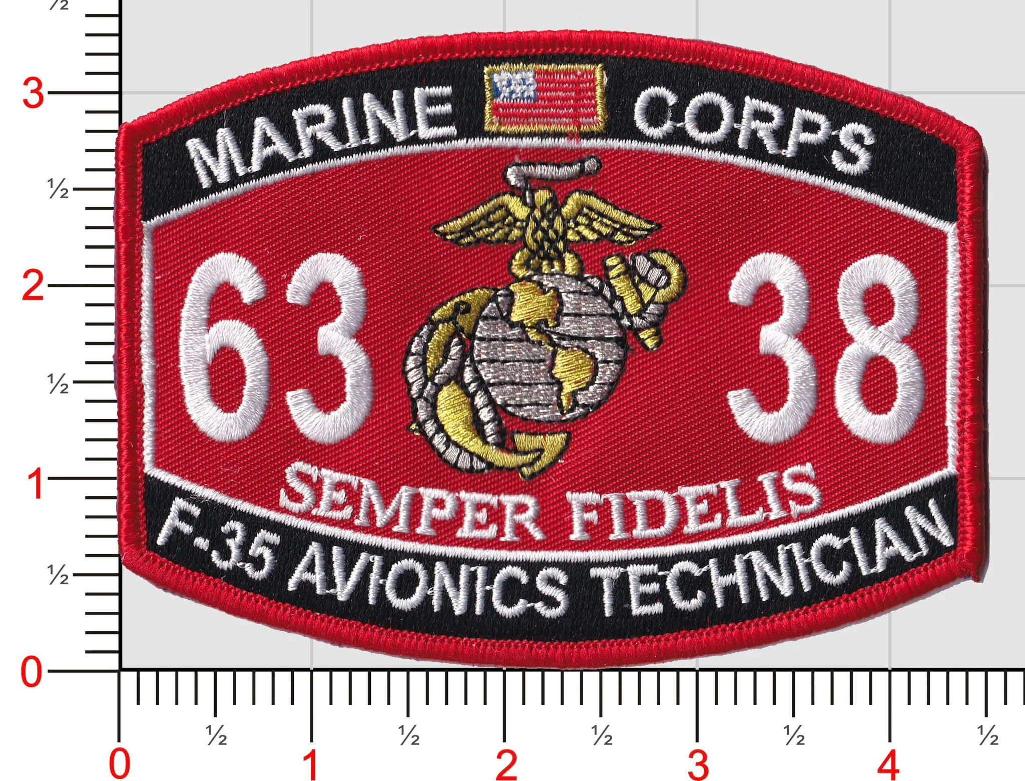 Officially Licensed USMC MOS Patches