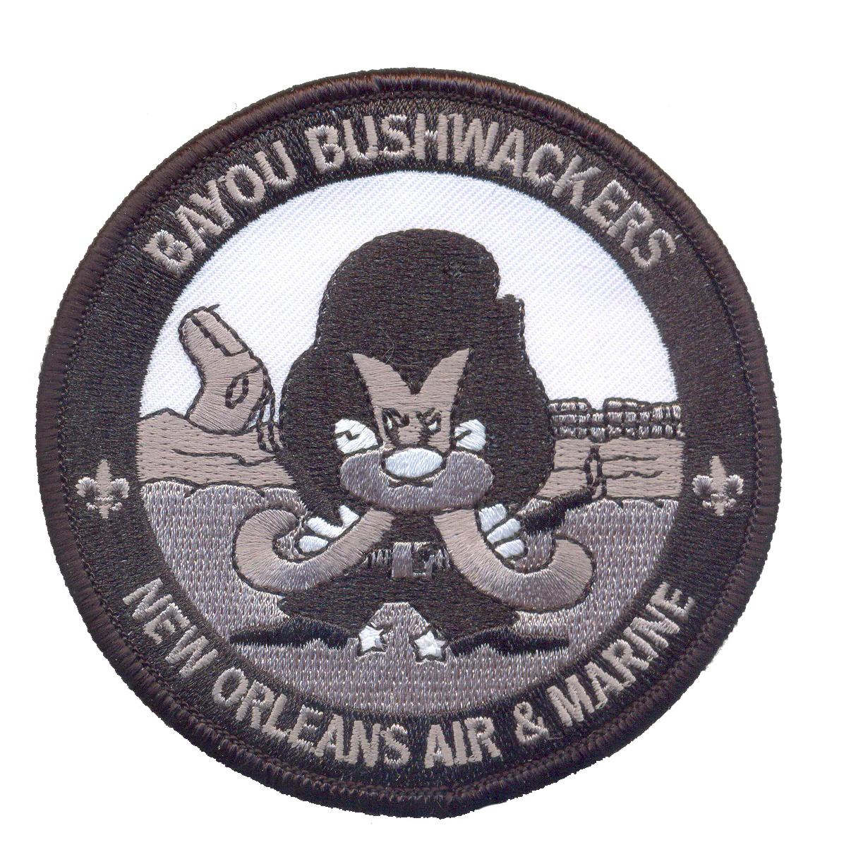 US Customs and Border Protection, New Orleans 2010 Bayou Bushwacker, Tactical with hook and loop
