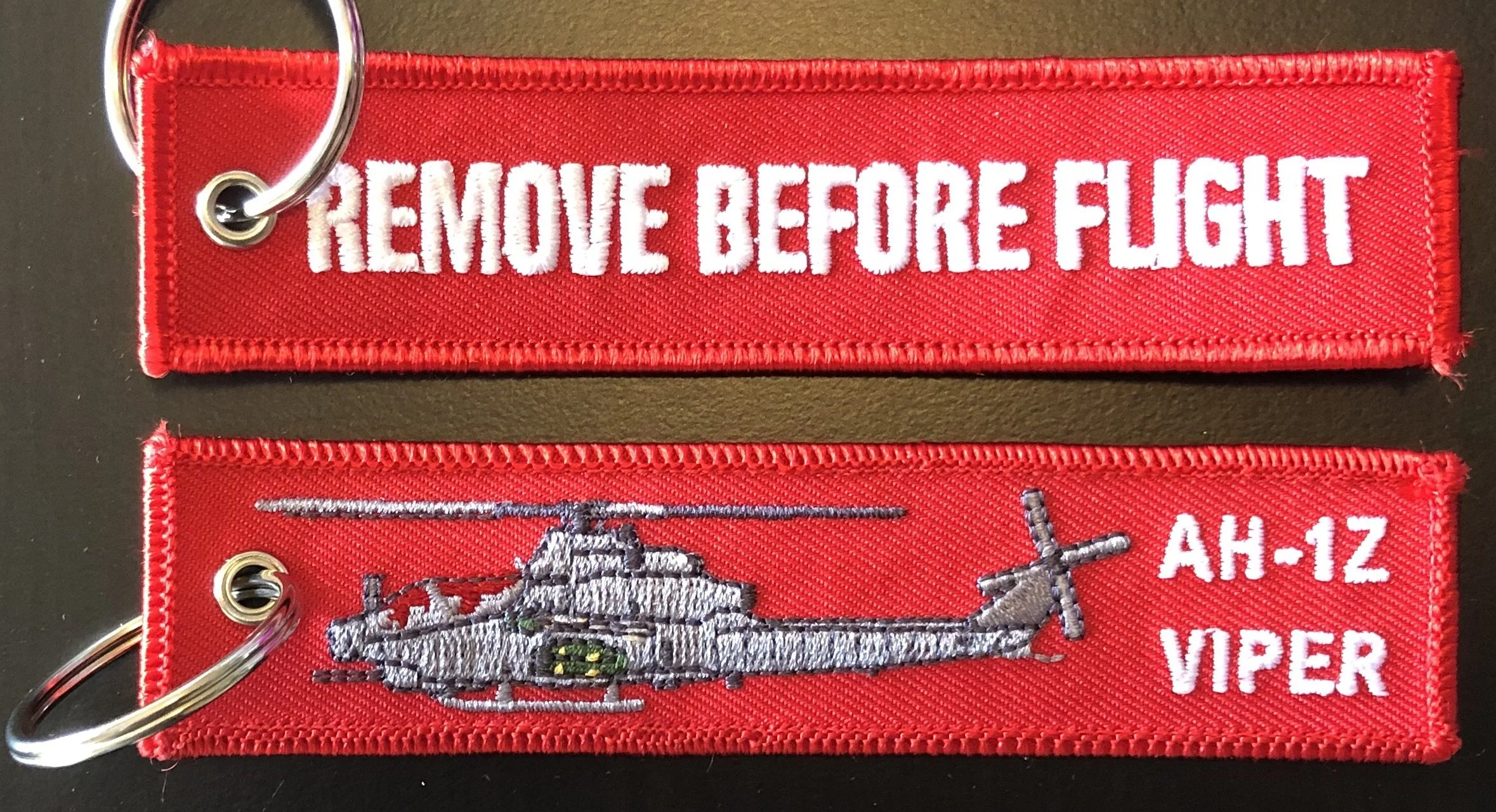 AH-1Z Viper REMOVE BEFORE FLIGHT Key Ring