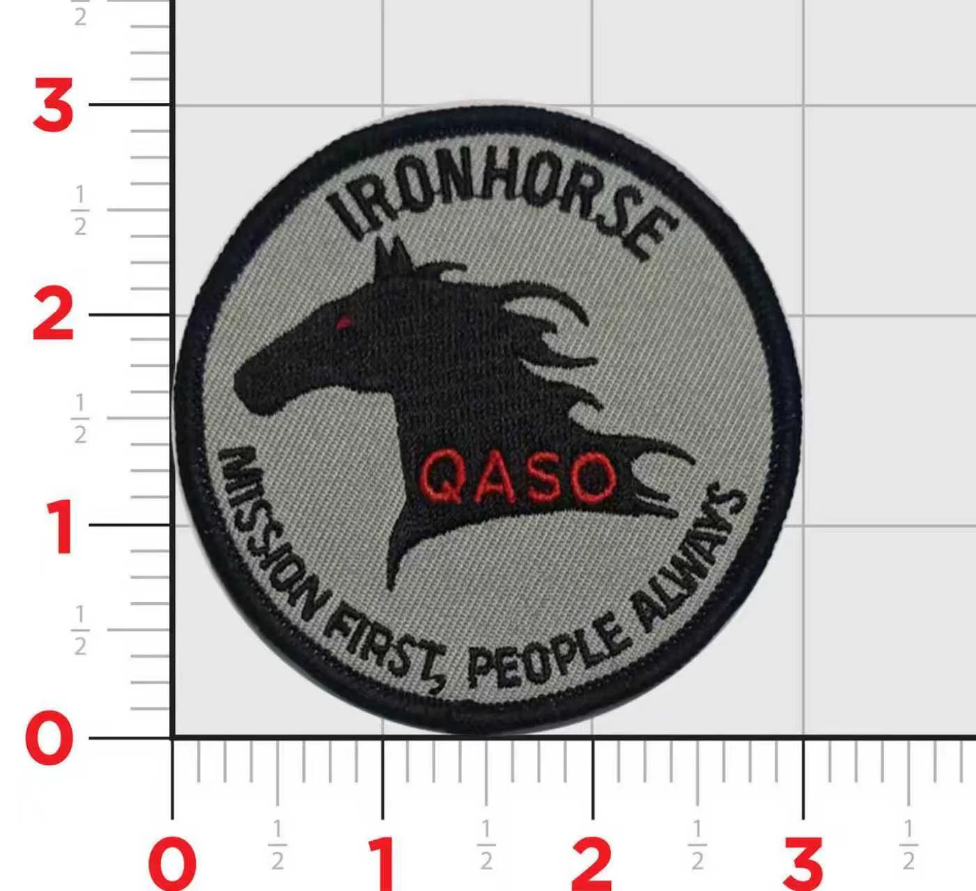 Official HMH-461 Iron Horse Flightline Qual Patches