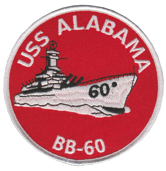 USS Alabama BB-60 Patch