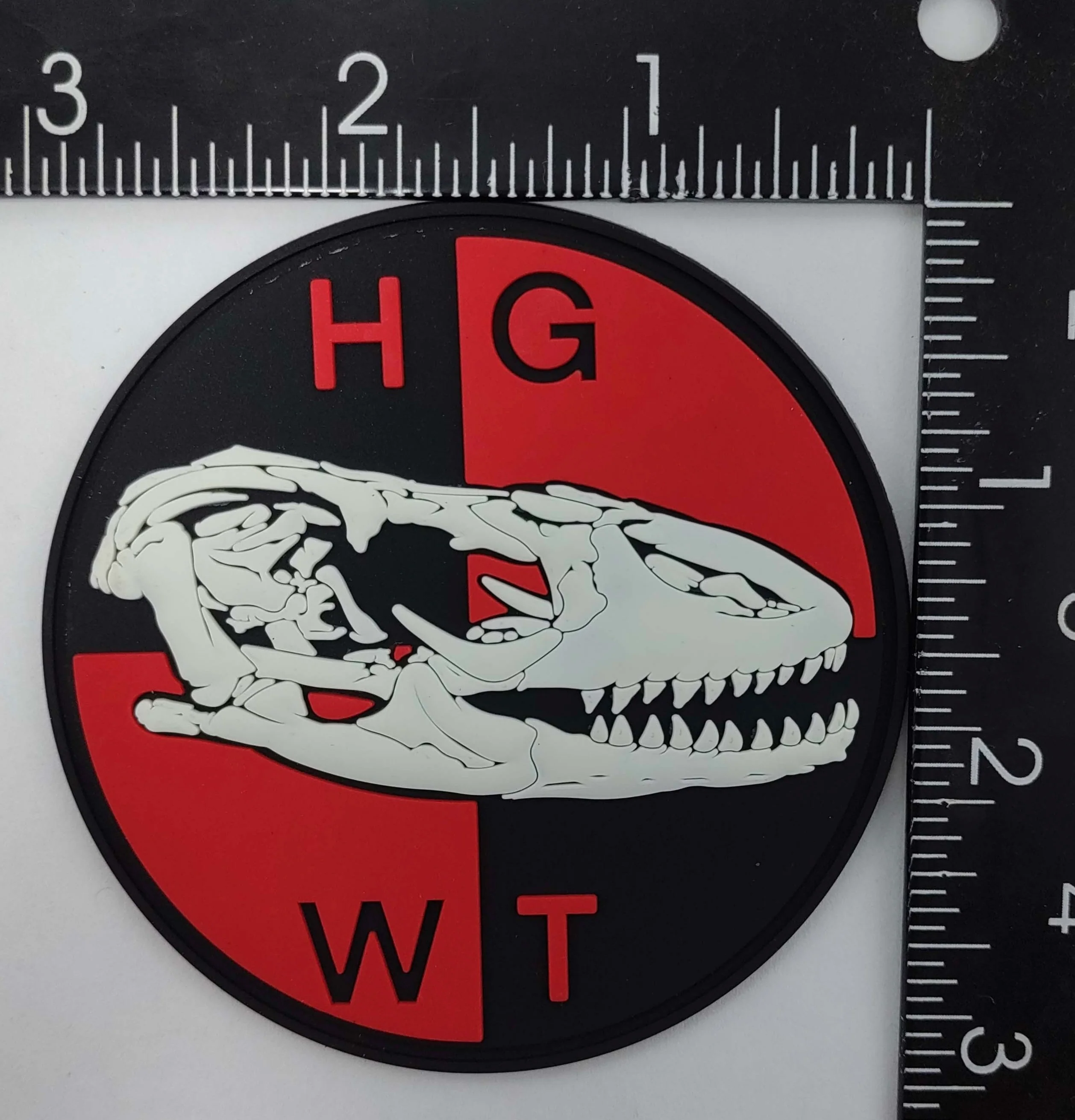 Official HMLA-167 HGWT Dragon Skull PVC Patch