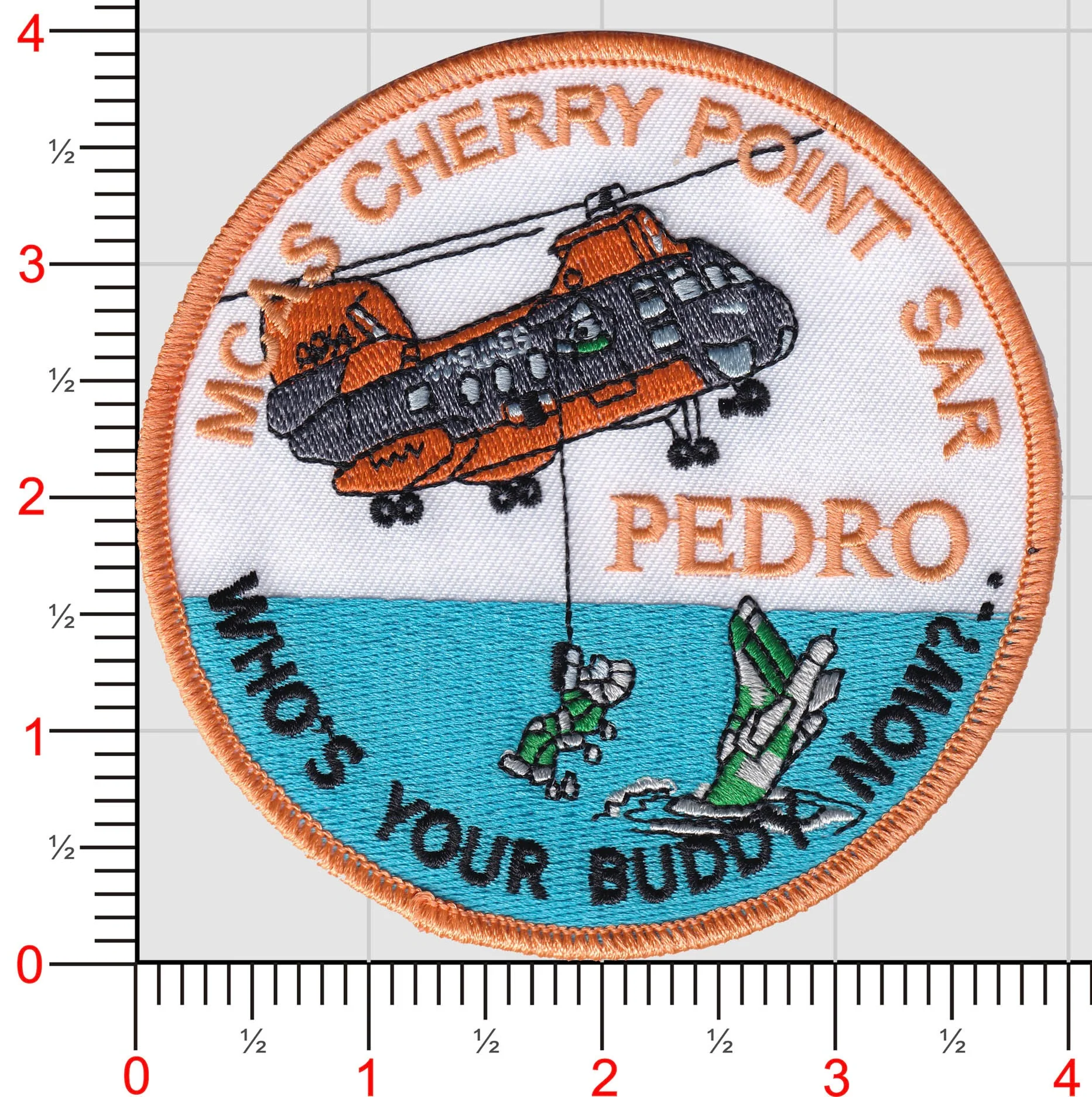Pedro VMR-1 MCAS Cherry Point SAR Patch