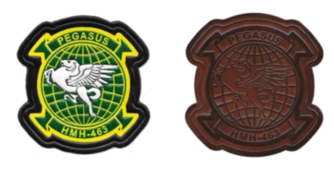 Officially Licensed HMH-463 Pegasus Leather Patch