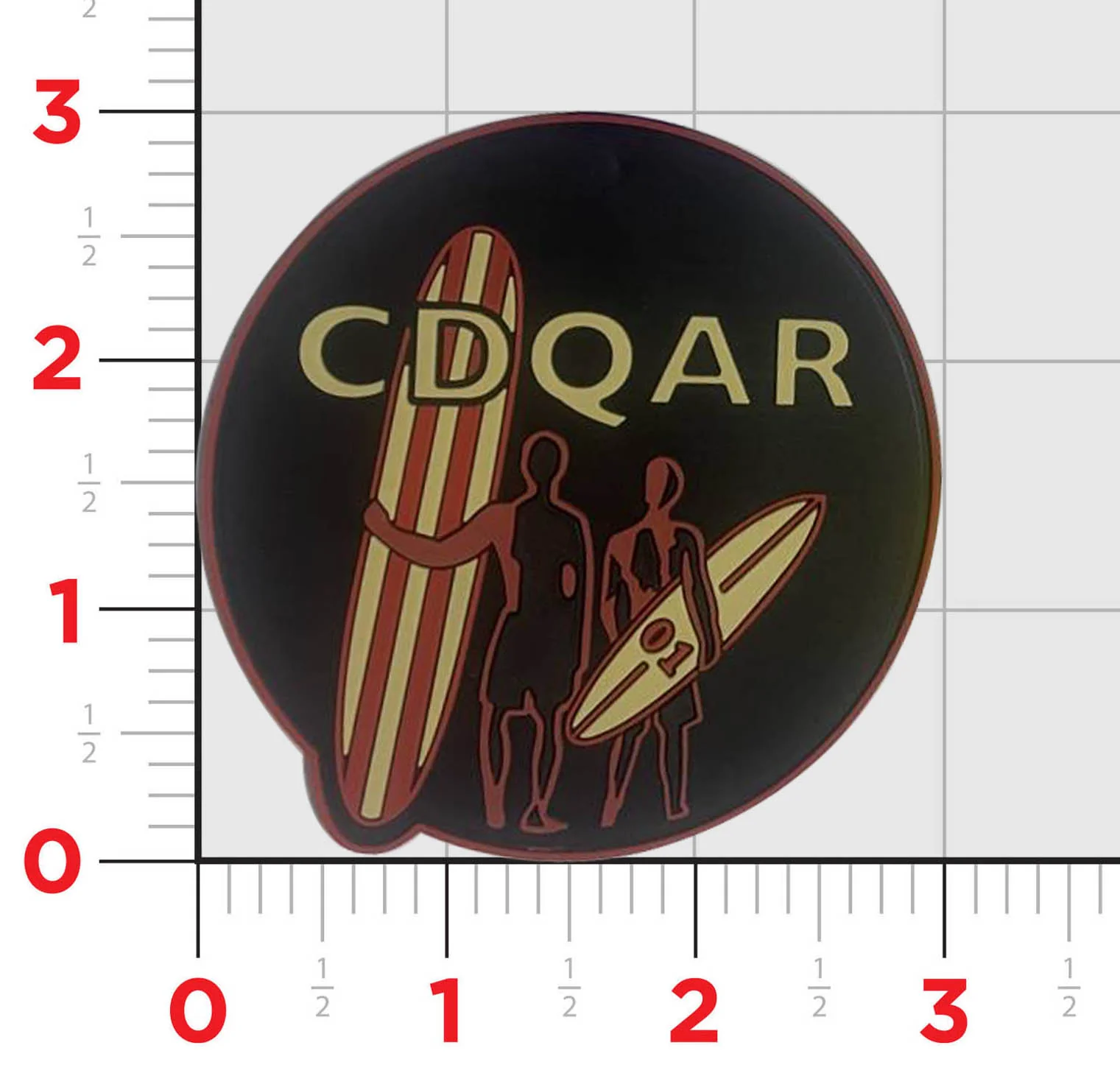 Official VMM-268 PVC Flightline Qual Patches