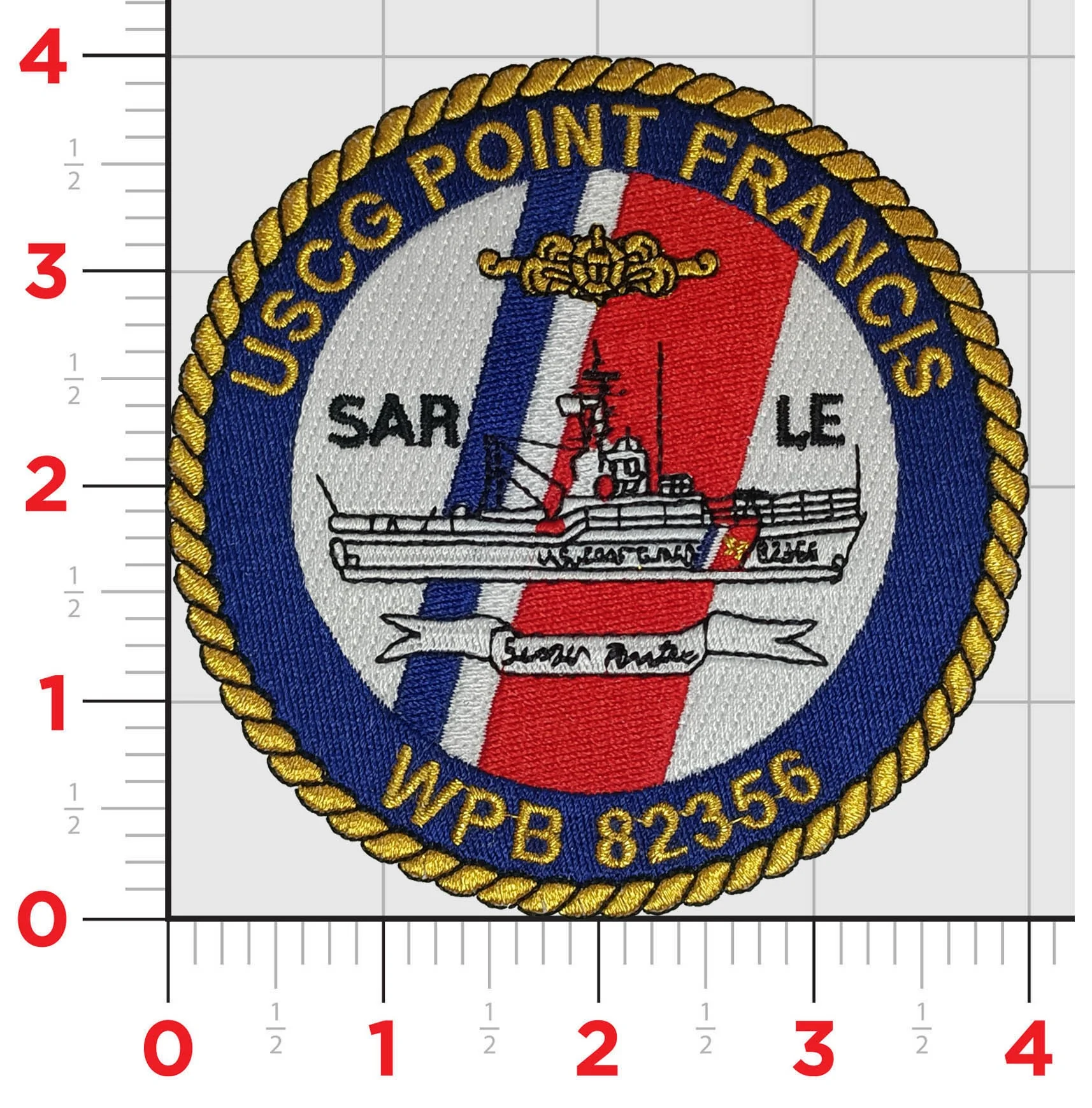 US Coast Guard Point Francis WPB 82356 Patch