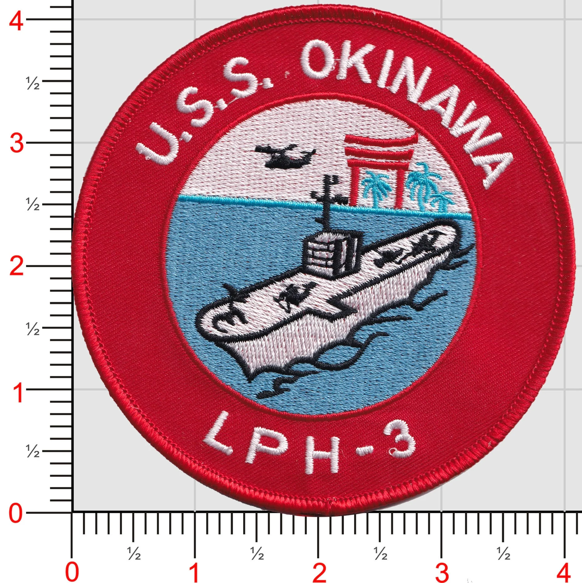 USS Okinawa LPH-3 Patch