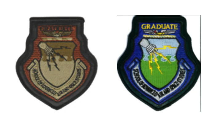 USAF School of Advance Air and Space Studies Graduate Patch (Graduate)