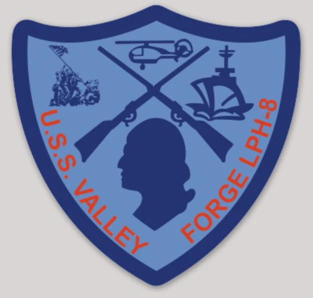 USS Valley Forge LPH-8 Sticker
