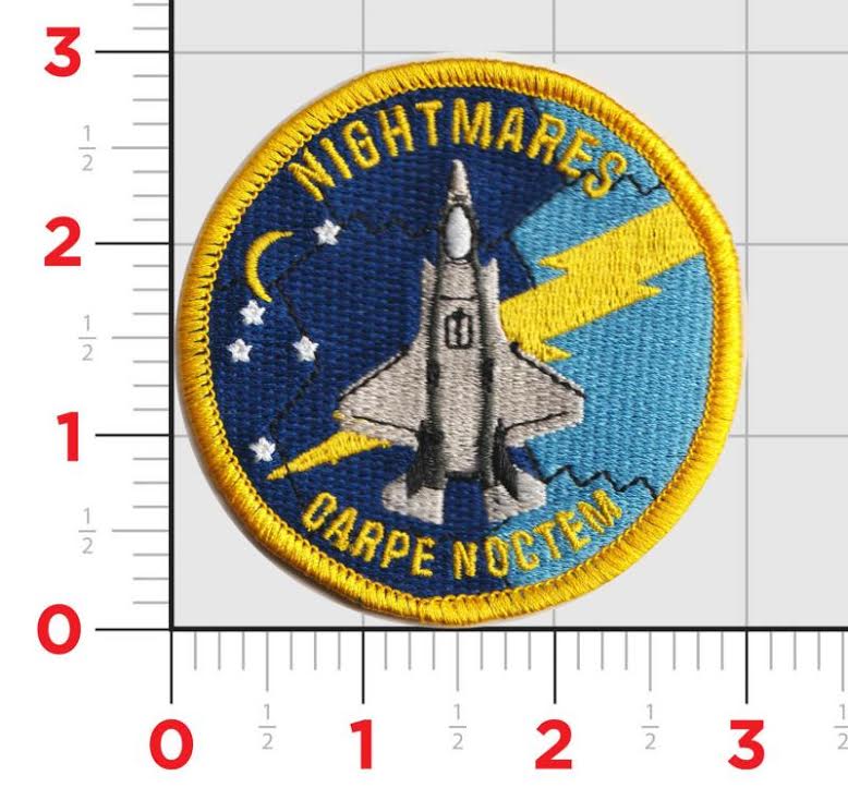 Official VMFAT-502 Nightmares Shoulder patches