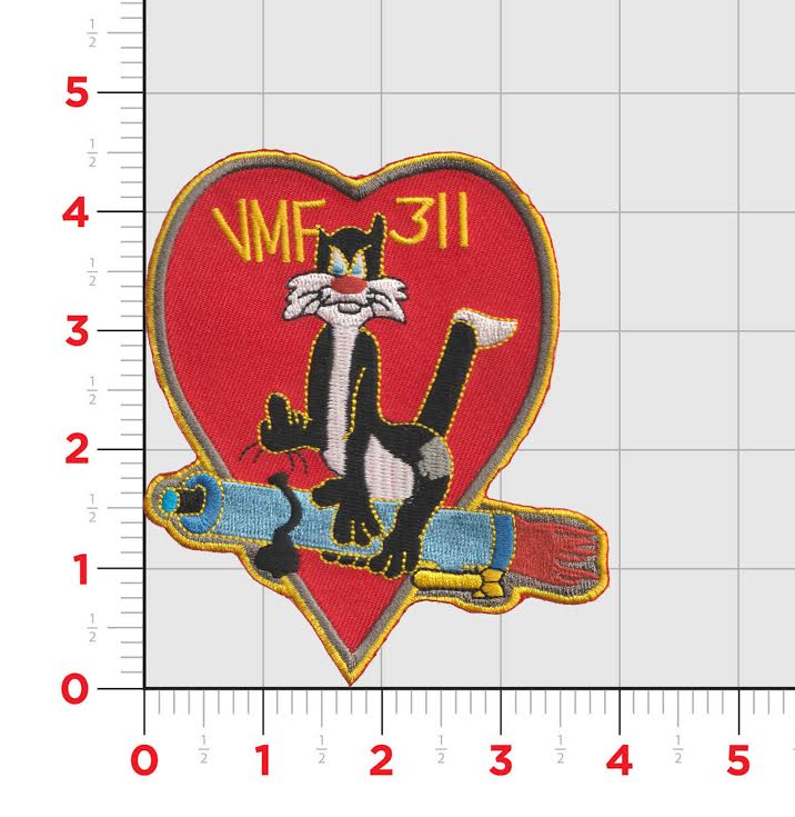 Official  VMF-311 Tomcats Bird Patch