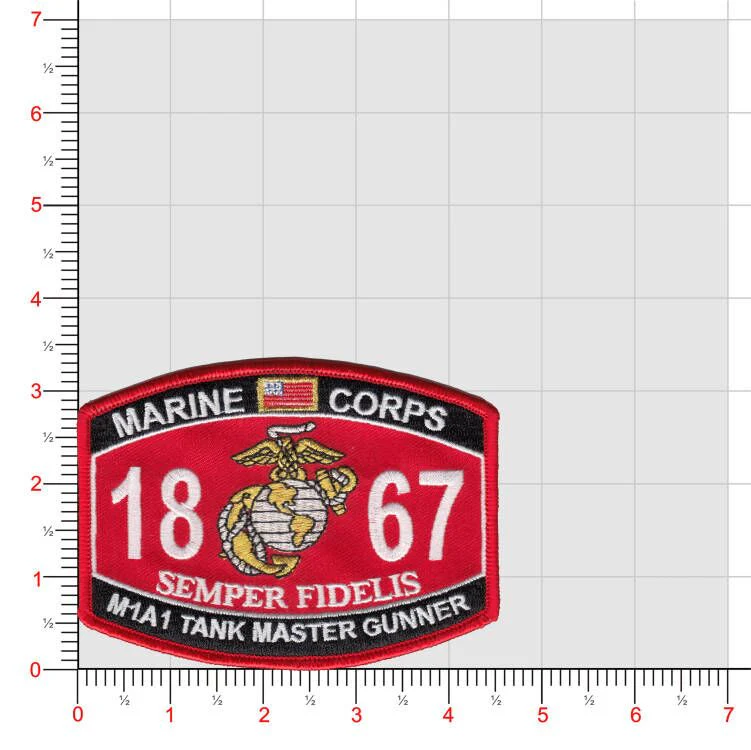 Officially Licensed USMC MOS Patches