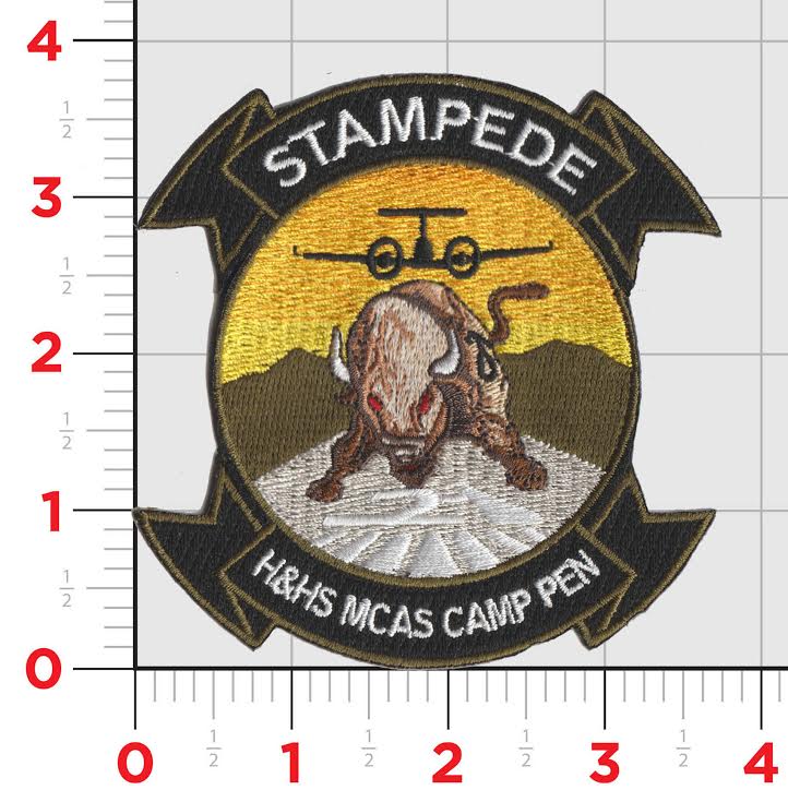 Official Camp Pendleton H&HS Stampede Air Patch