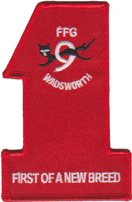 USS Wadsworth FFG-9 Patch