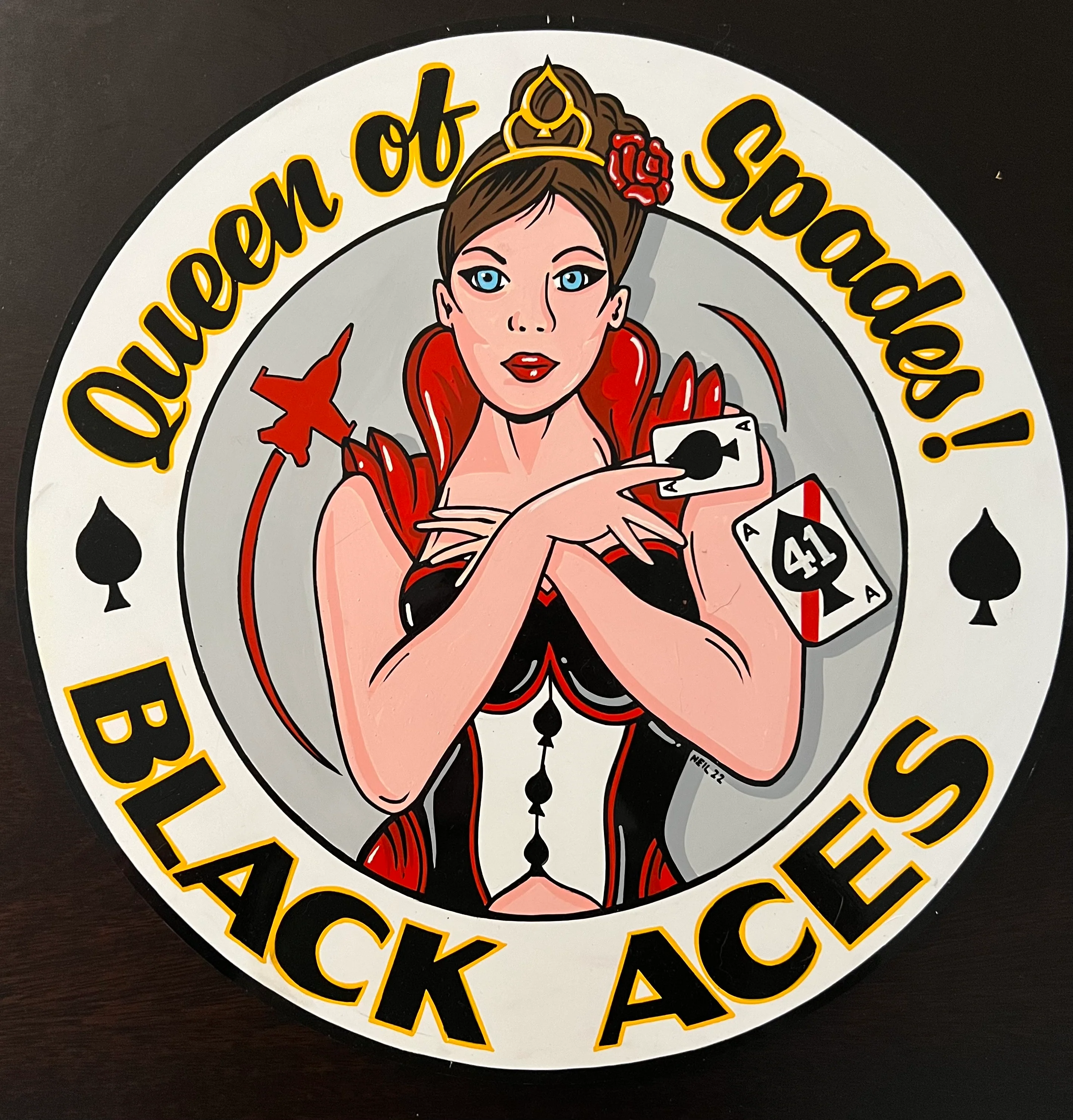 Hand Painted Metal Signs by Phantom Graphics