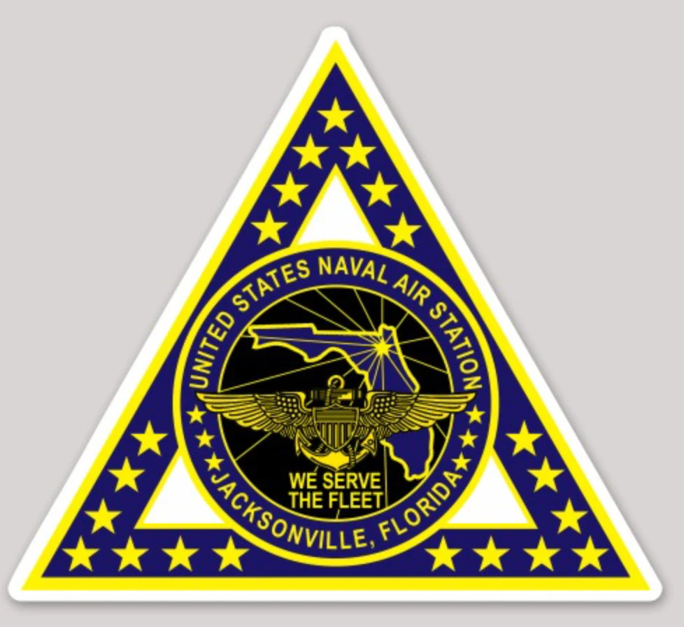 Officially Licensed NAS Jacksonville FL Sticker