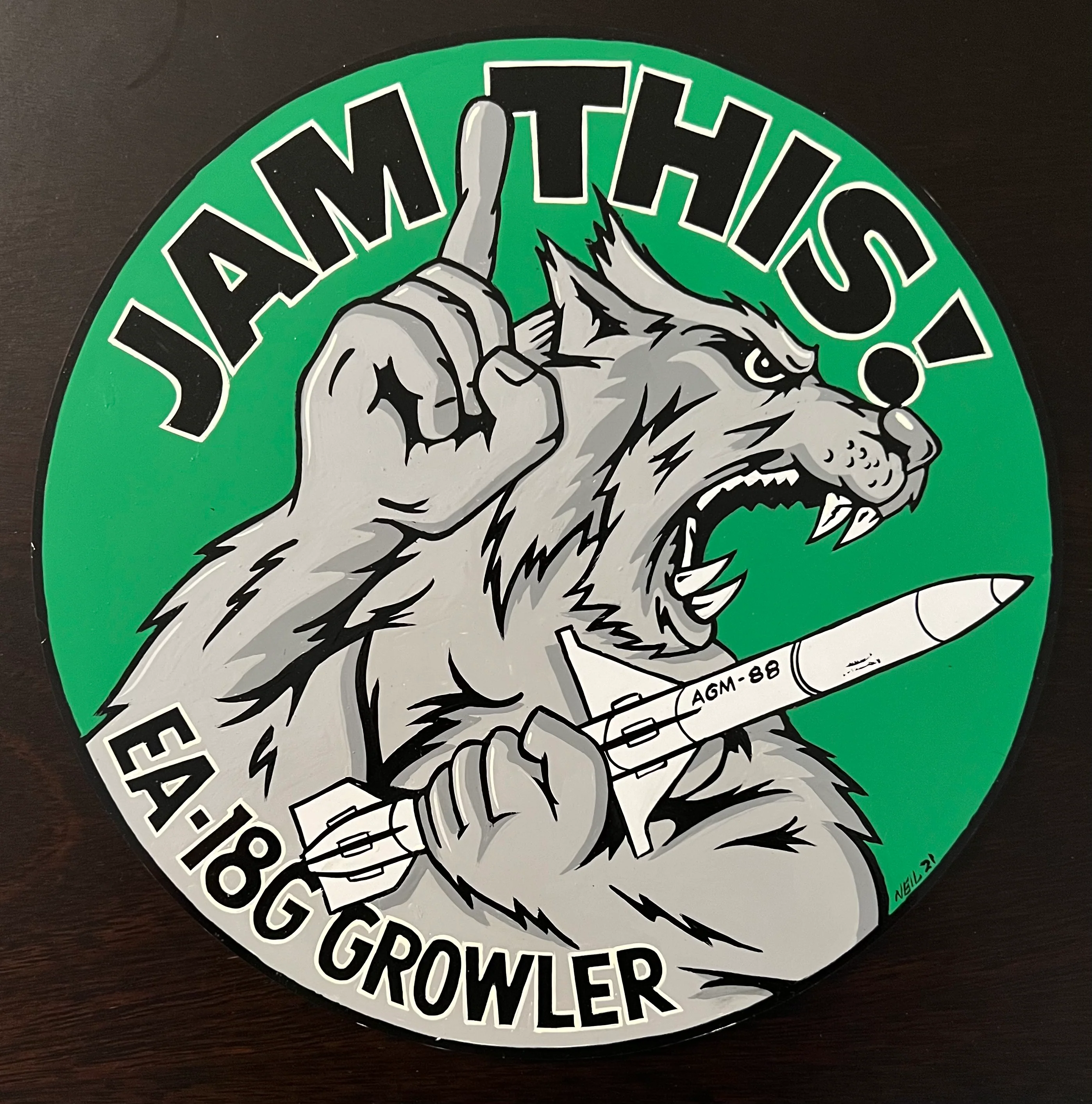 Hand Painted Metal Signs by Phantom Graphics