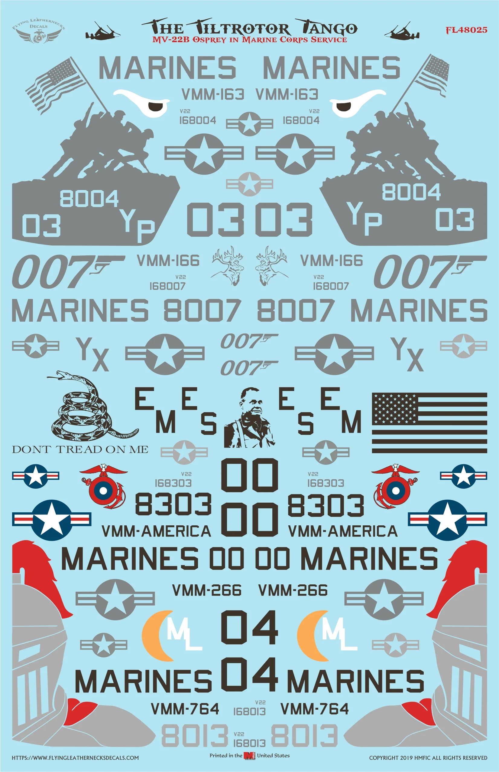 1/48 Scale MV-22B Ospreys - Tilt Rotor Tango