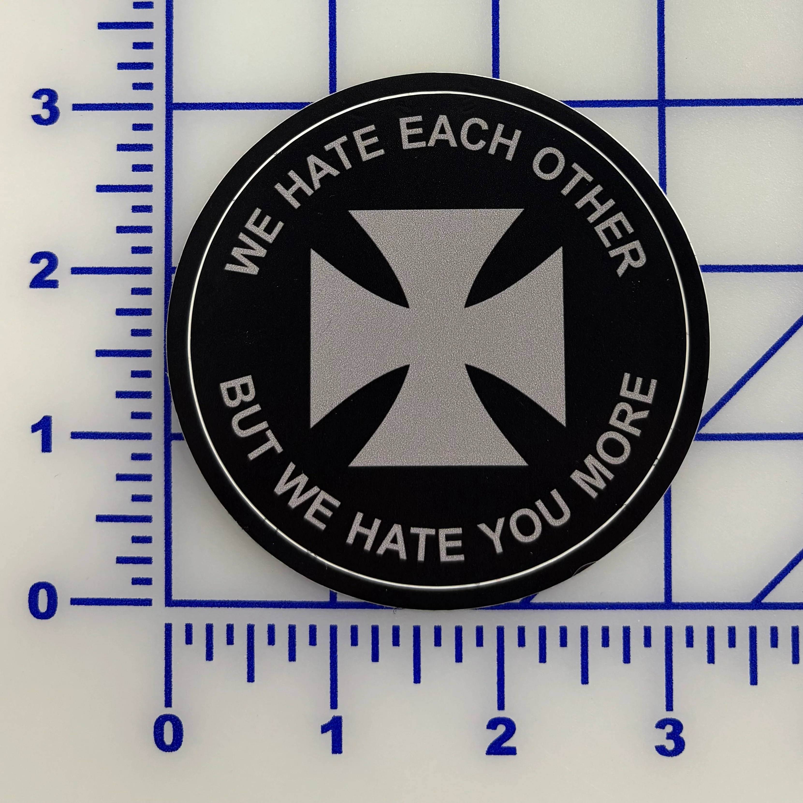 Official HMLA-169 We Hate Each Other But We Hate You More Sticker