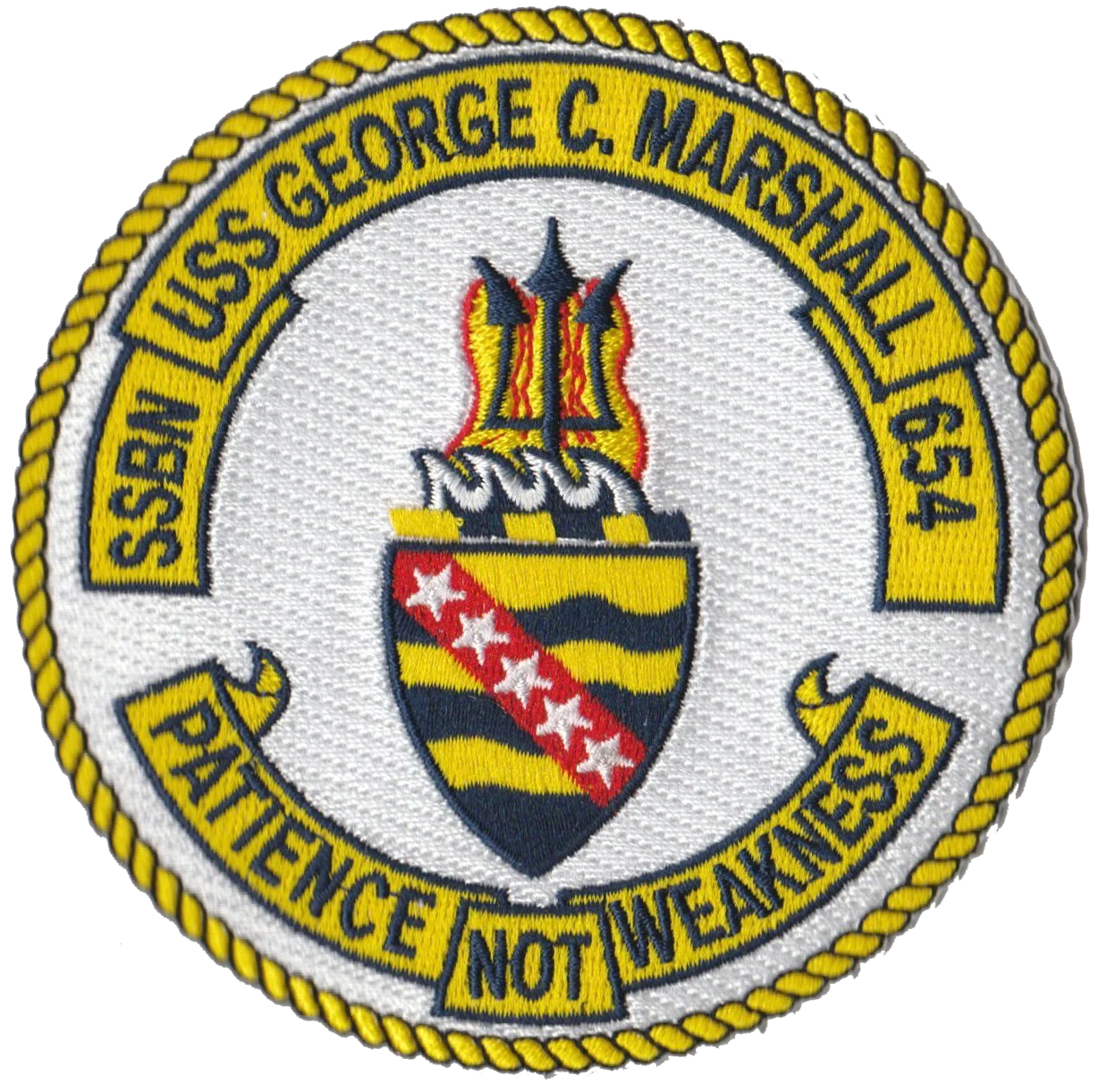USS George C Marshall SSBN-654 patch