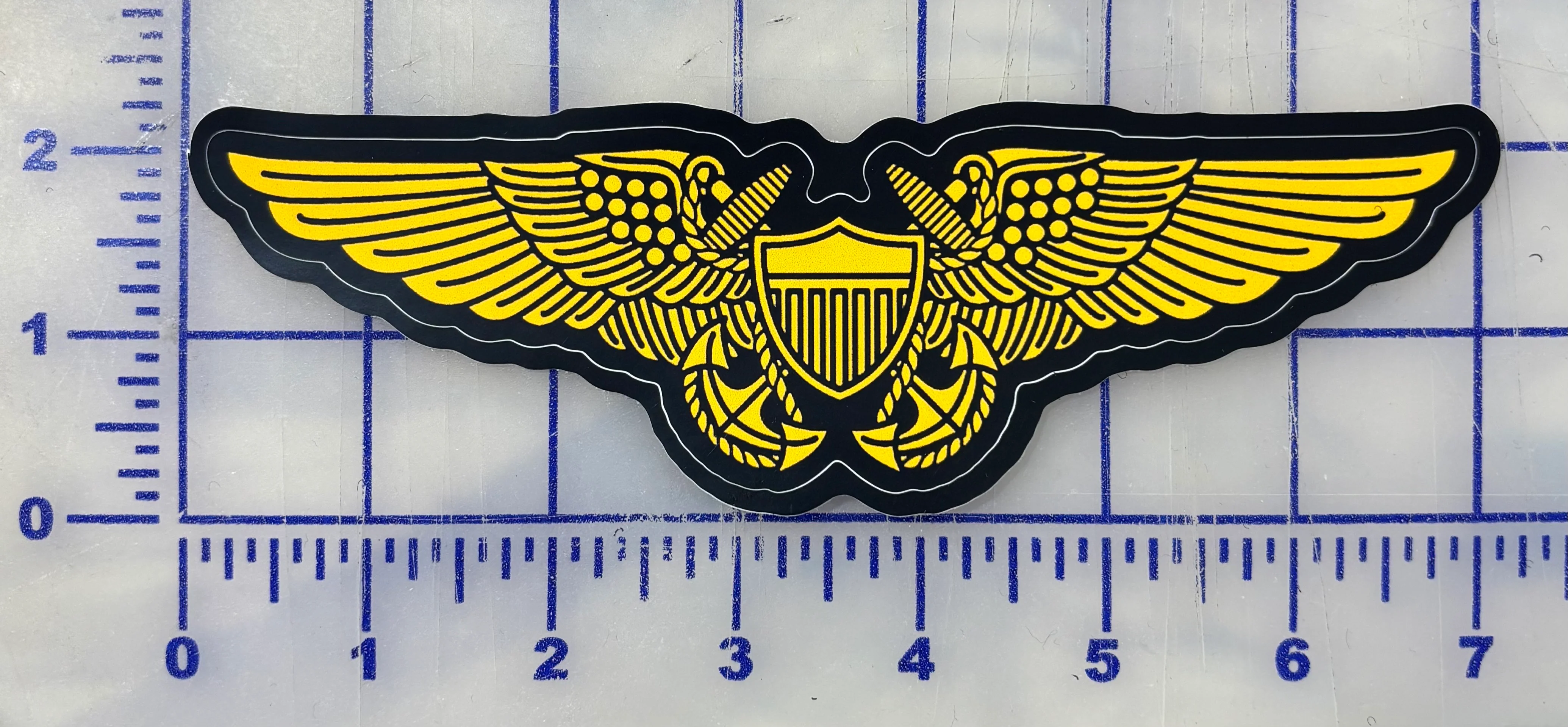 Navy/USMC NFO/WSO Wings sticker