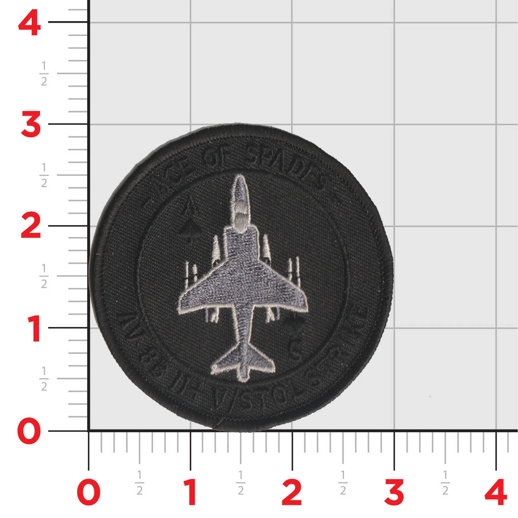 Official VMA-231 Ace of Spades Shoulder Patches