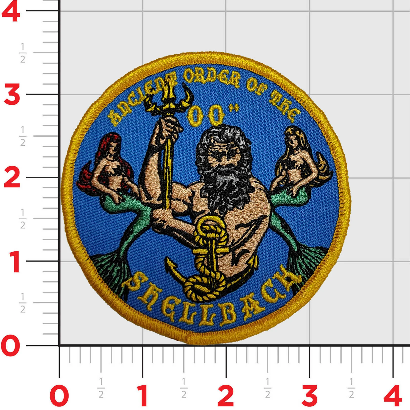Ancient Order of the Shellback Patch