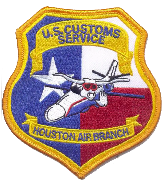 Legacy US Customs, Houston Air Branch Patch
